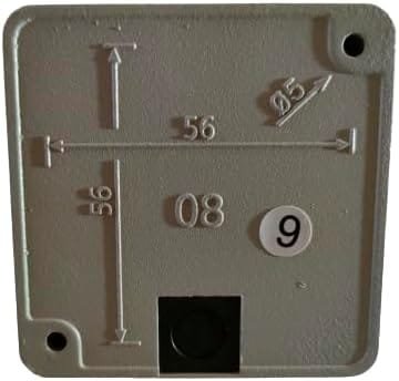 Selector de llave exterior de superficie de 2 contactos para accionamiento de motores de puertas de garaje, persianas comerciales, automatismos eco 1