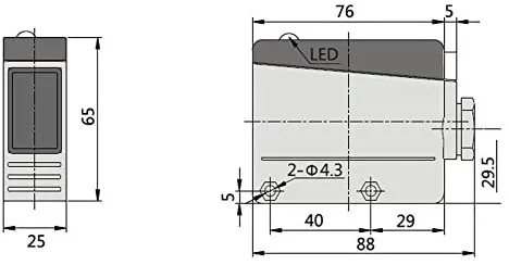 Fotocélula de reflexión Carlo Gavazzi PMP12RG - Imagen 9