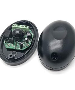 Fotocélula universal emisor receptor 12/24v ECO para puertas de garaje automáticas - rayo infra rojo, sensor de obstáculos, Beam, barata, económica