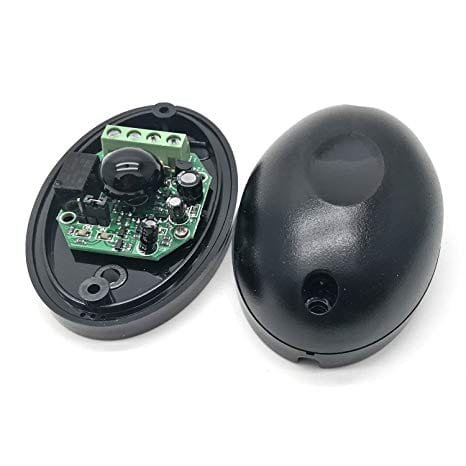 Fotocélula universal emisor receptor 12/24v ECO para puertas de garaje automáticas - rayo infra rojo, sensor de obstáculos, Beam, barata, económica
