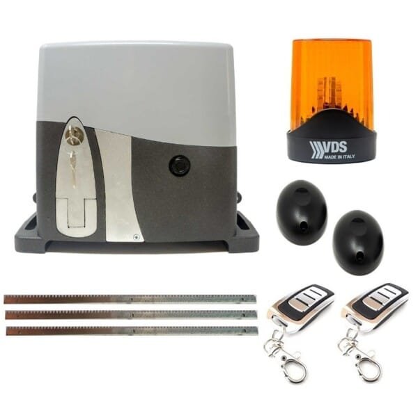 Kit motor puerta corredera AG Future 800kg con cremallera de acero