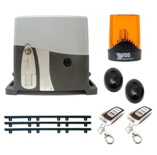 Kit motor puerta corredera AG FUTURE 800kg 230v con cremallera de nylon