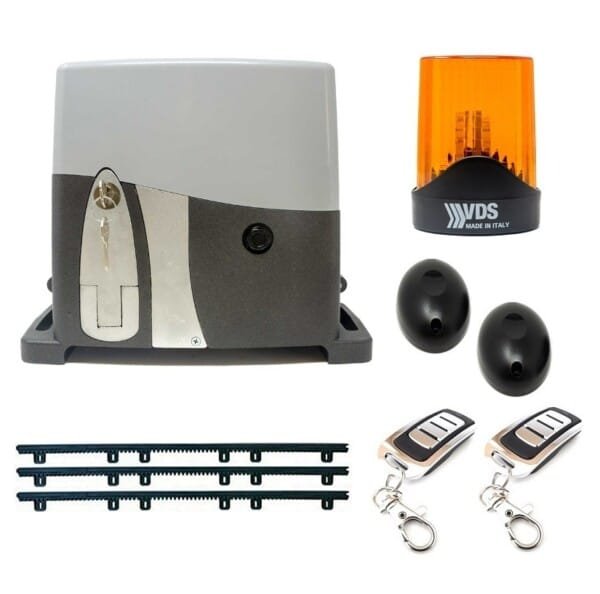 Kit motor puerta corredera AG FUTURE 800kg 230v con cremallera de nylon