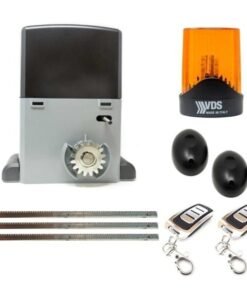 Kit motor puerta corredera AT Plus 2500kg con cremallera de acero