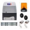 Kit motor puerta corredera Geko 400kg 230v con cremallera de nylon