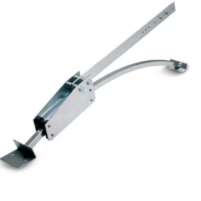 brazo articulado herraje para puertas roper no desbordantes, motores puerta garaje