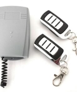 Kit radio receptor y mandos para garaje ECO rolling code, receptor radio frecuencia para puertas de garaje con mandos 3