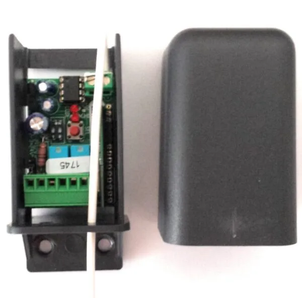receptor 2 canales Motorline MR5 para mandos de garaje, Radio receptor universal para mandos de garaje 433,92Mhz 3 3