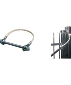 Sistema seguridad anti caida puertas de garaje batientes abatibles