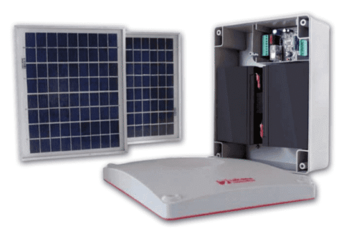 Kit alimentación solar 24v para automatismos de puertas
