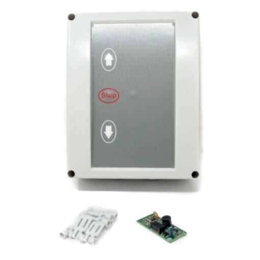 Kit motor industrial corredera TOM 4000kg 230-380v - cuadro de maniobras trifásico 230v, 380v para motores de puertas