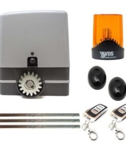 Kit motor puerta corredera Carrera 800kg 230v con cremallera de acero