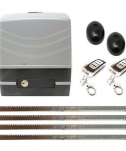 Kit Motor puerta corredera 600 Kg VDS SIMPLY 230v con cremallera de acero de 30 x 12