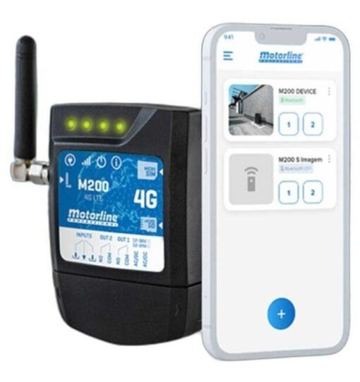 Motorline M200 GSM Bluetooth abrir puerta garaje con móvil 1