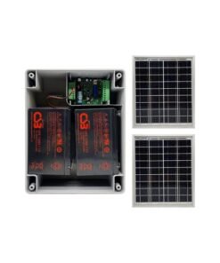 Kit alimentación solar 24v para automatismos de puertas 1
