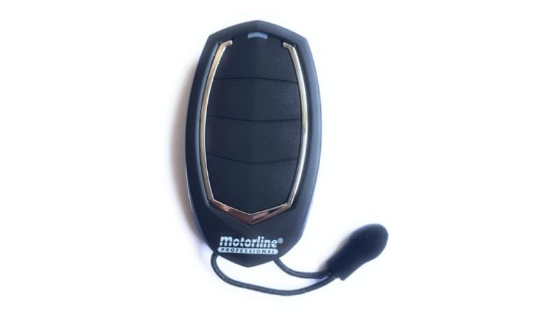 Mando de garaje original Motorline Falk 433mhz para motores de puertas de Motorline Professional, con 4 canales
