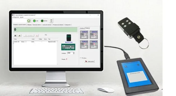 Como funcionan los mandos de garaje rolling code