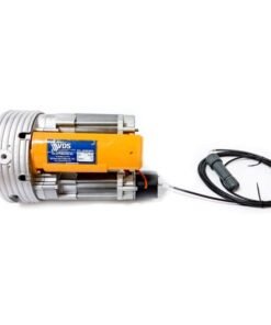 Bimotor puerta enrollable VDS Roll 300kg con electro freno y cable, para puertas grandes de garaje o local comercial