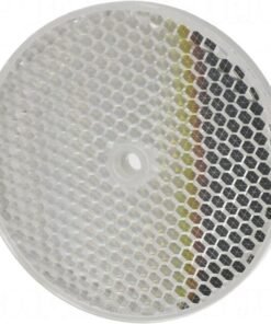 Espejo reflector para fotocélula de puertas de garaje automáticas, de forma redonda, universal