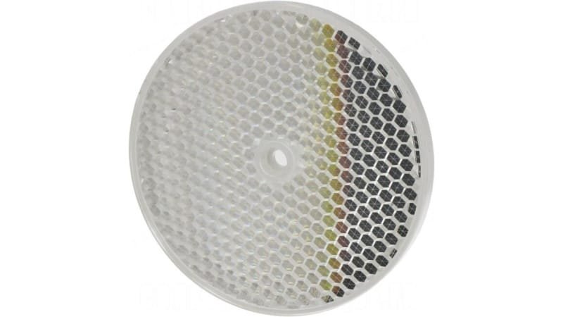 Espejo reflector para fotocélula de puertas de garaje automáticas, de forma redonda, universal