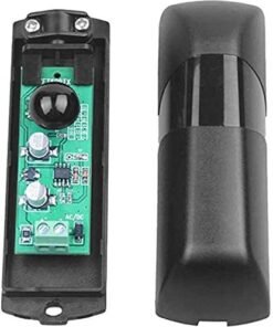 Fotocélula universal para puerta de garaje orientable 180º, universal, de 12v o 24v, con ajuste de orientación