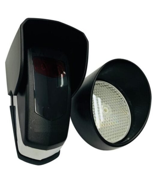 Fotocélula de espejo Motorline MFE con protecciones, alimentación 12v o 24v, orientable. Para motores de puertas de garaje automáticas