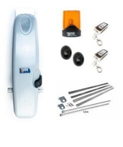 Kit completo motor puerta basculante VDS BASIC-ON 230V, para puertas basculantes de 2 hojas 1