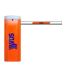 Kit barrera automática BERTA con mástil redondo hasta 6 metros, con soporte, placa de control y mando a distancia 3