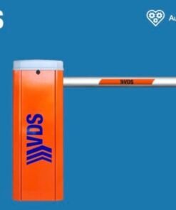 Kit barrera automática BERTA con mástil redondo hasta 6 metros, con soporte, placa de control y mando a distancia 7