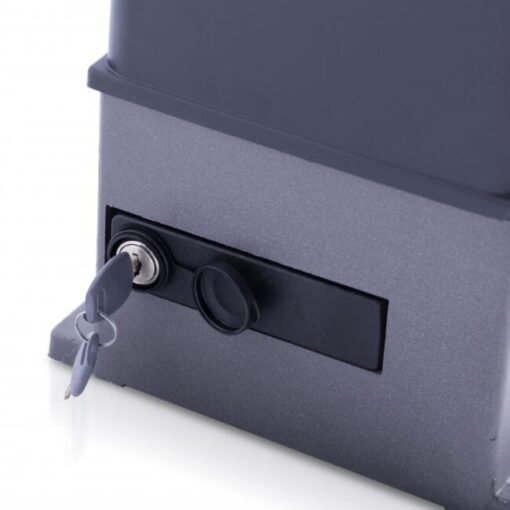 Kit motor puerta corredera Artemis 800 kg con cremallera de acero, fotocélulas, lampara y mandos a distancia, kit completo para motorizar puertas correderas hasta 800kg 4