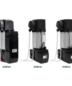 Kit motor puerta seccional industrial KVM tracción al eje