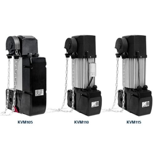 Kit motor puerta seccional industrial KVM tracción al eje