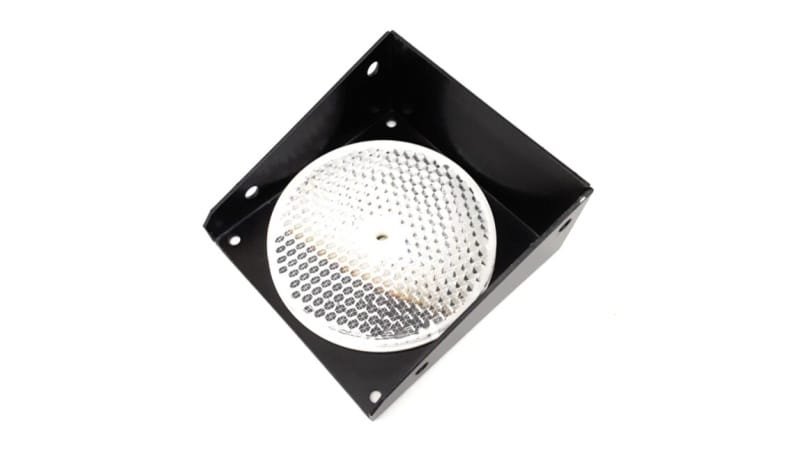 Visera protector espejo reflector circular fotocélula 2