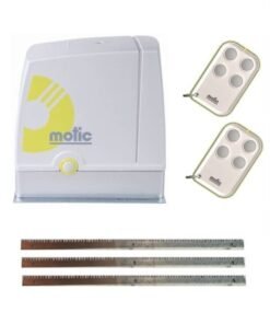 Kit motor puerta corredera MOTIC Compact 600 con cremallera de acero 4