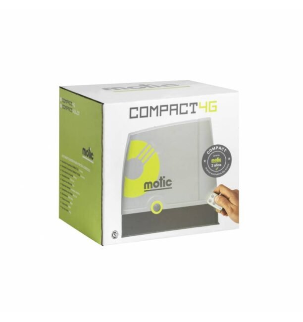 Kit motor puerta corredera MOTIC Compact 600 con cremallera de acero 6