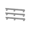 Kit pack de cremallera rack de acero 30 x 12 ara motores de puertas correderas, tramos de 1 metro