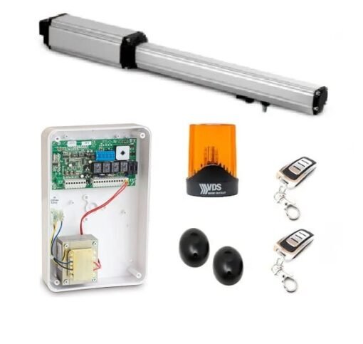 Kit motor puerta batiente abatible de 1 hoja VDS PM1 SC 400 de 24v
