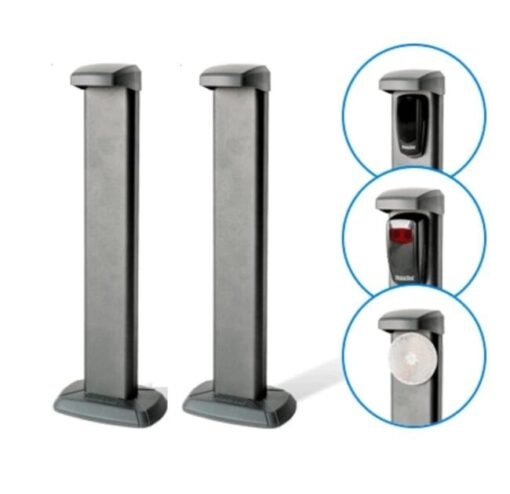 Pareja columnas aluminio SUP-MF 52cm para fotocélulas 1