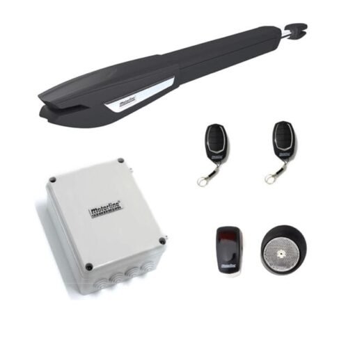Kit motor puerta batiente abatible de 1 hoja Motorline Jag