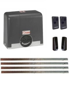 Kit motor puerta corredera CLEMSA AC562N cremallera acero