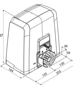 Motor puerta corredera BFT Deimos A600 24v 2