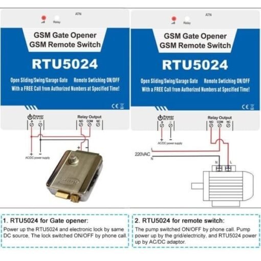 Modulo abrepuertas GSM KKMoon 200 usuarios 5