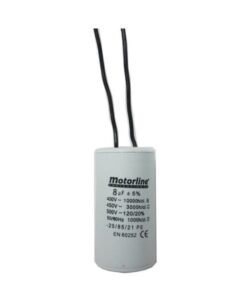 Condensador de arranque motor eléctrico puertas 16 micro faradios