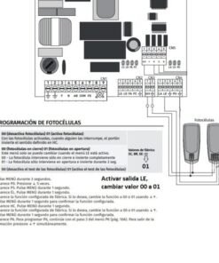 Como conectar fotocélula Motorline MF30 a central MC50