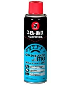 Grasa blanca de litio en spray bote de 250ml