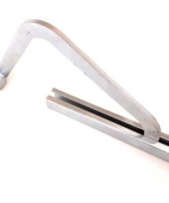 Herraje brazo curvo motor basculante apertura exterior