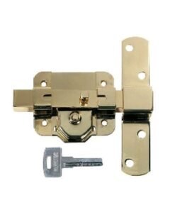 Cerrojo color oro llave/pulsador llave puntos 2