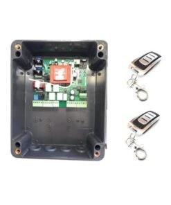 Kit central de control universal motores batientes con 2 mandos