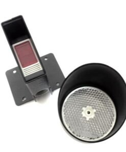 Kit fotocélula de reflexion con espejo y protecciones metal 5