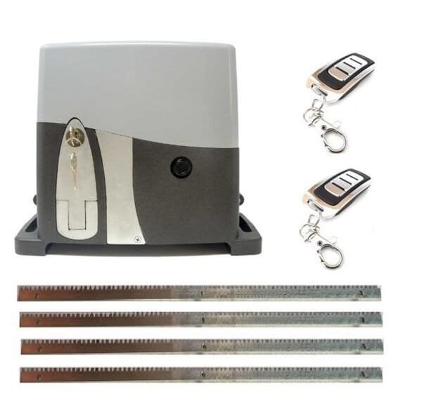 Kit motor puerta corredera AG Future 1600kg con 4m cremallera